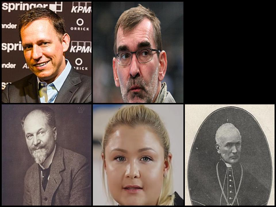Famous People with surname Thiel