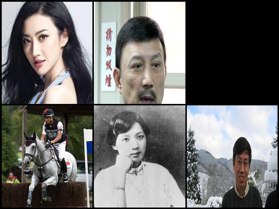 Famous People with surname Tian