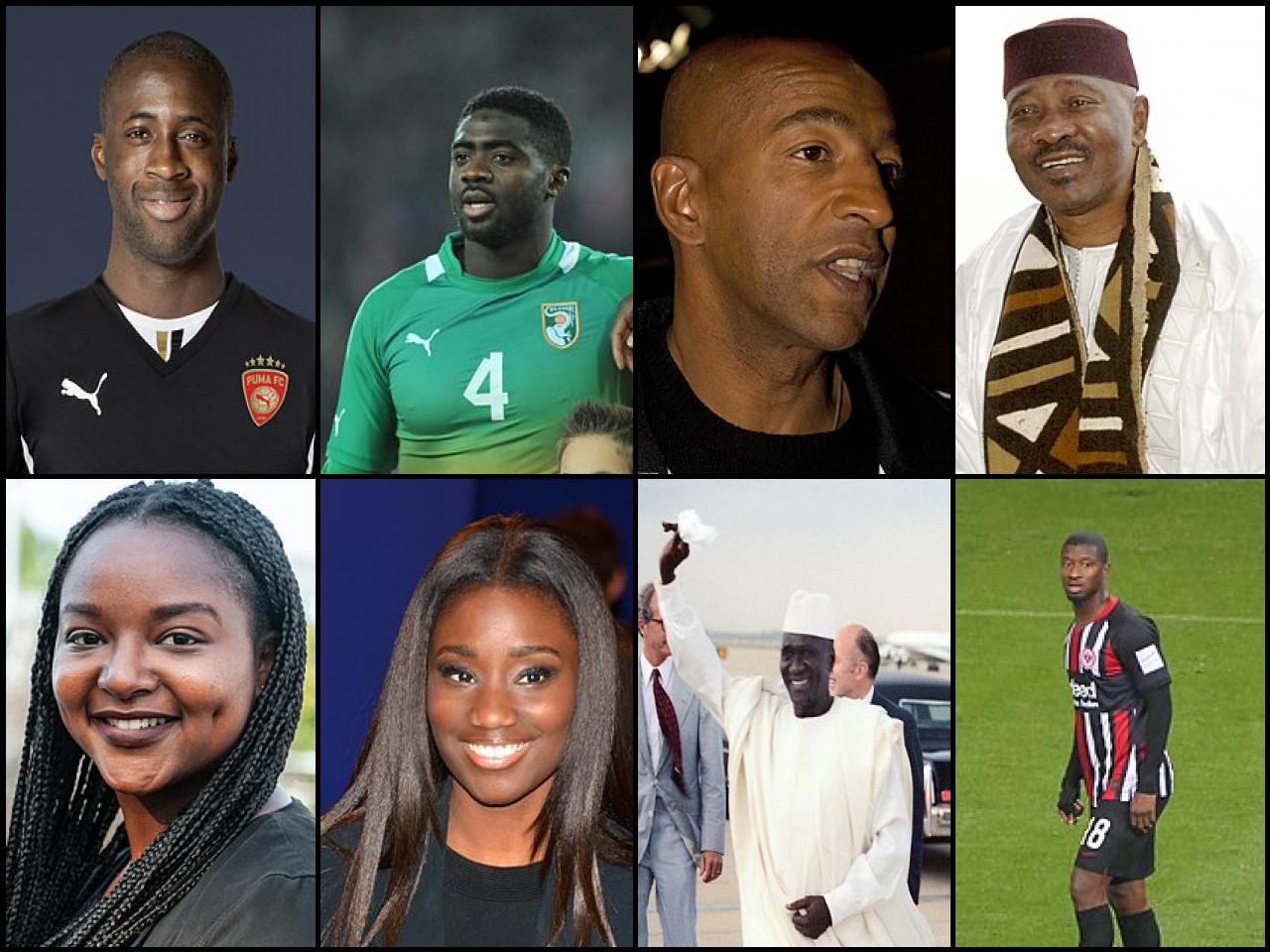 Famous People with surname Toure