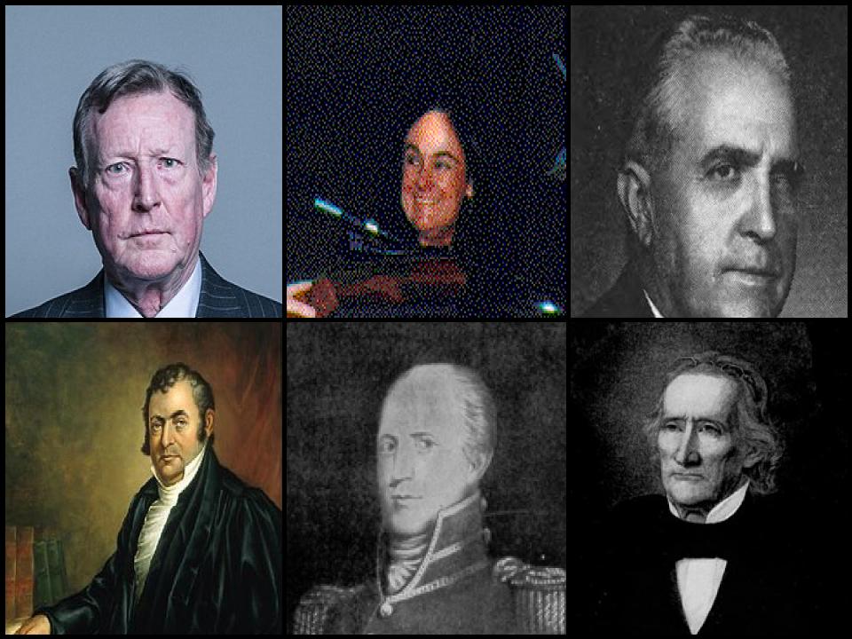 Famous People with surname Trimble
