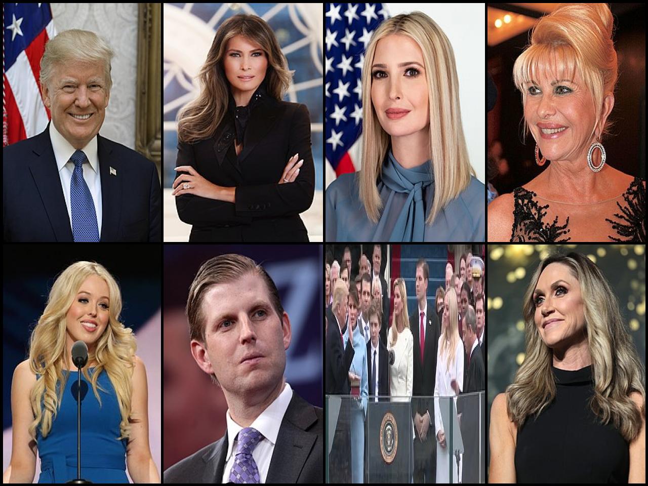 Famous People with surname Trump