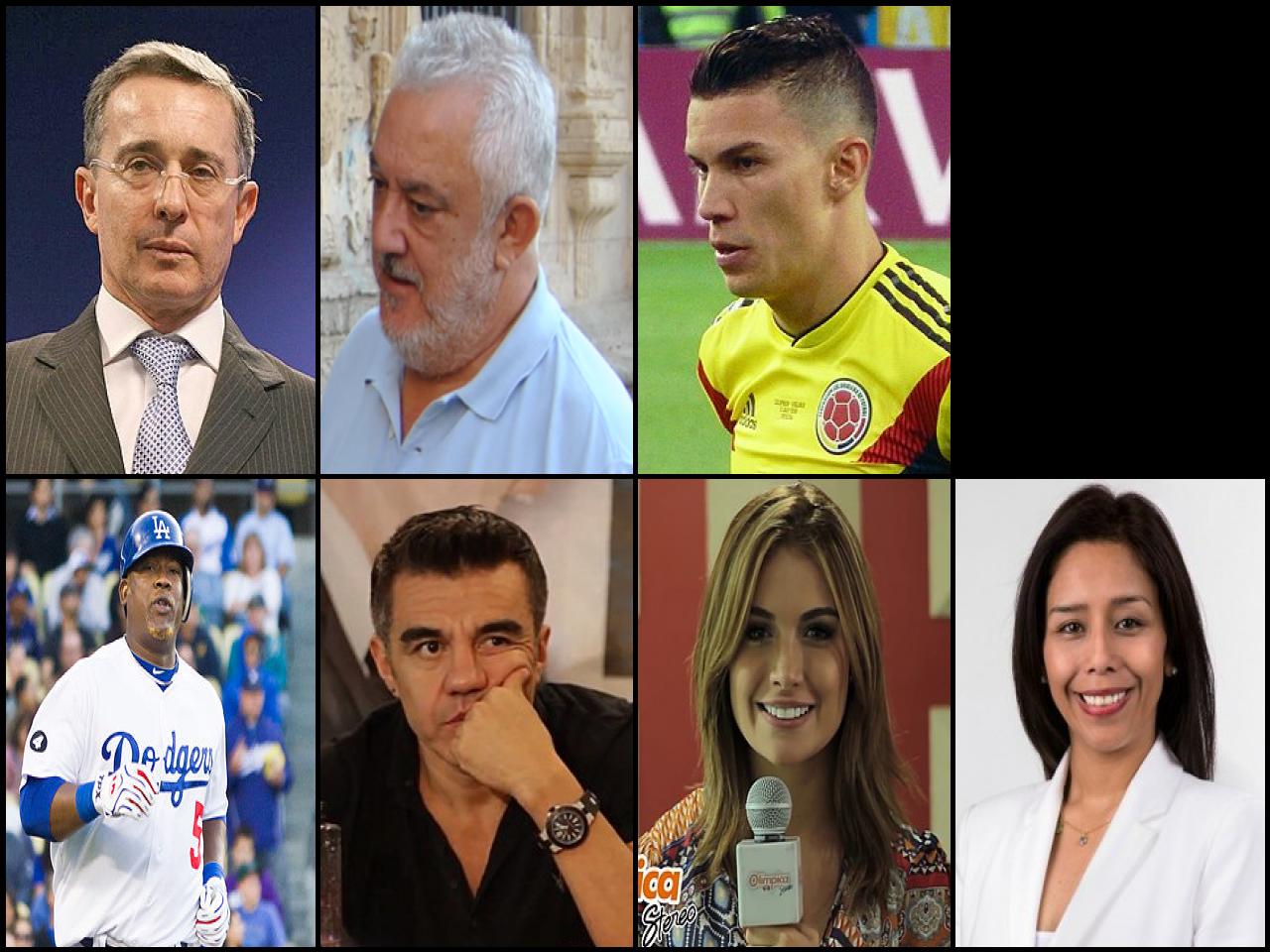 Personas famosas con el apellido Uribe