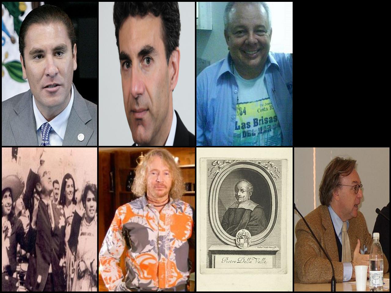 Famous People with surname Valle