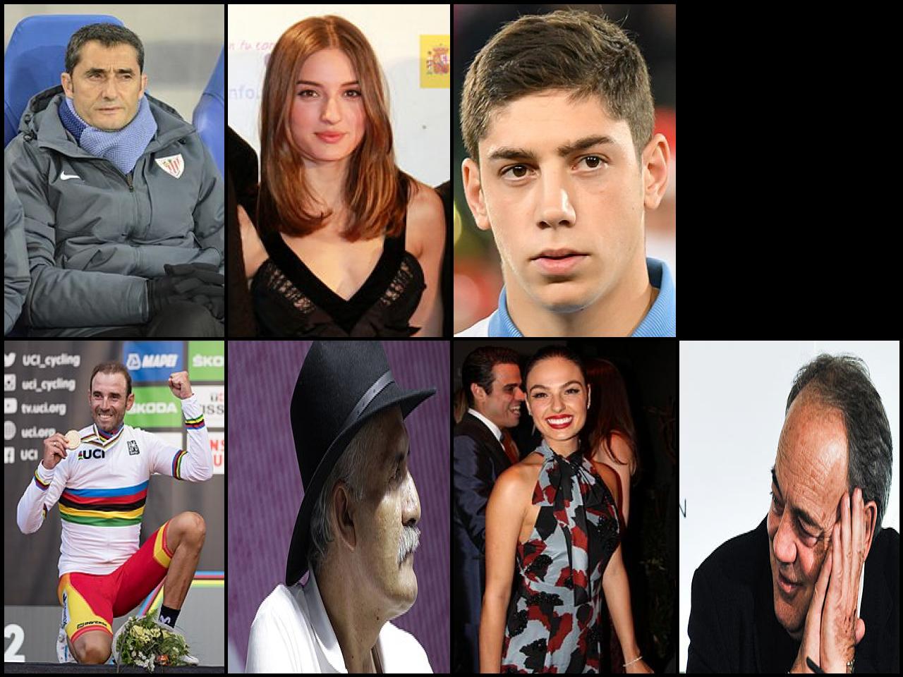 Famous People with surname Valverde