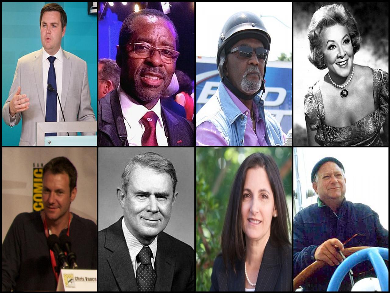 Famous People with surname Vance