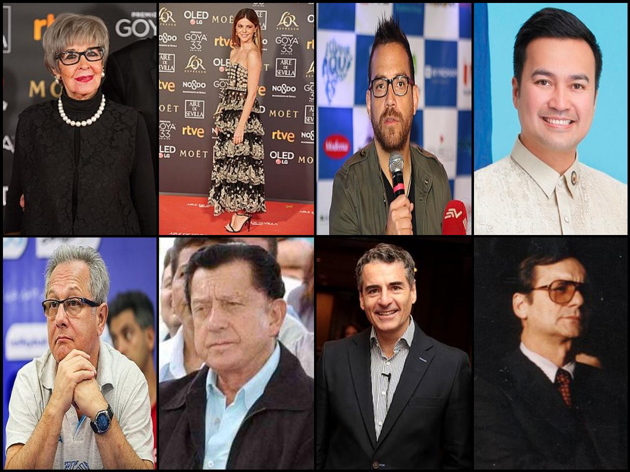 Famous People with surname Velasco