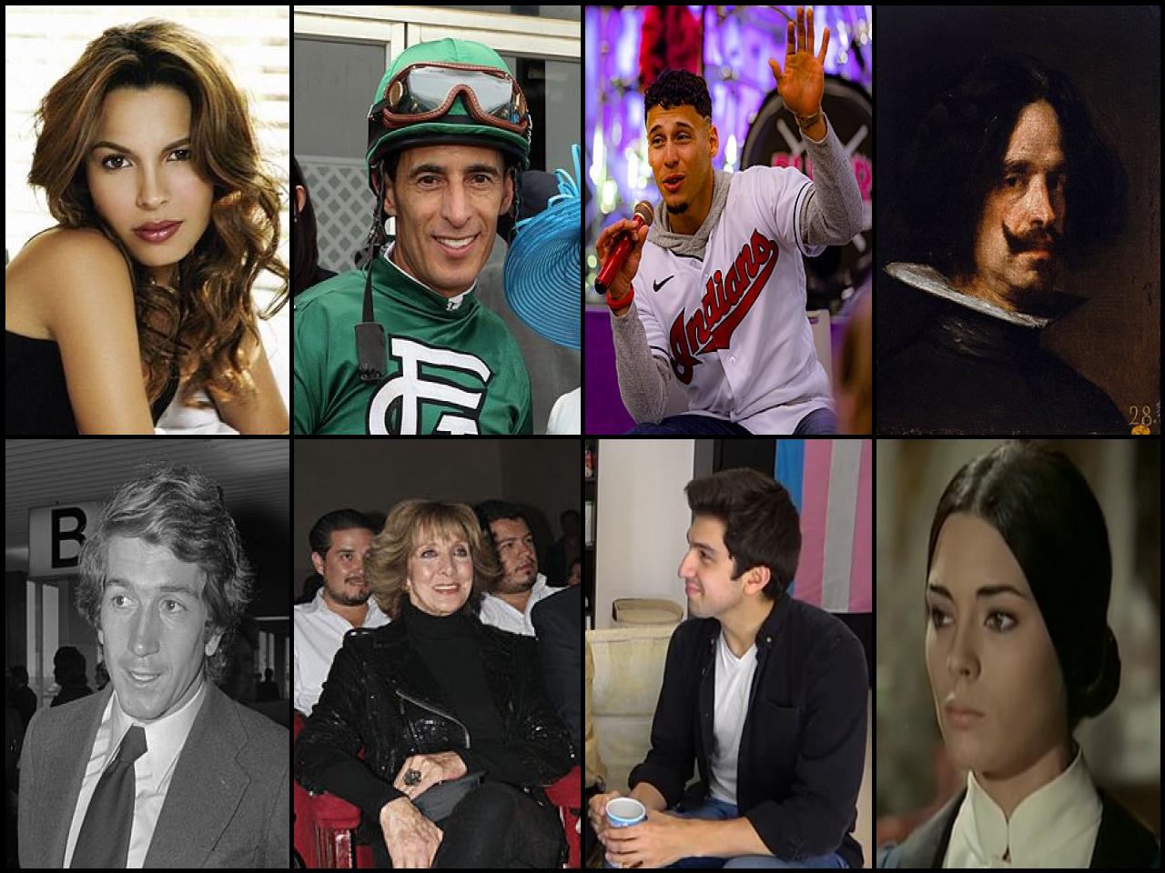Famous People with surname Vel&aacute;zquez