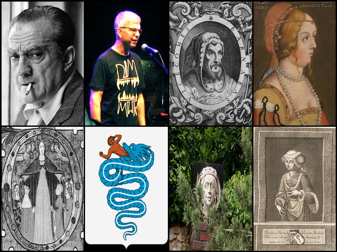 Famous People with surname Visconti