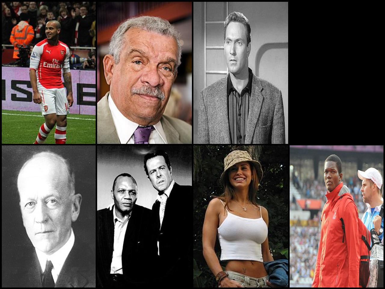 Famous People with surname Walcott
