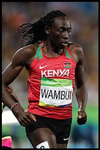 Famous People with surname Wambui