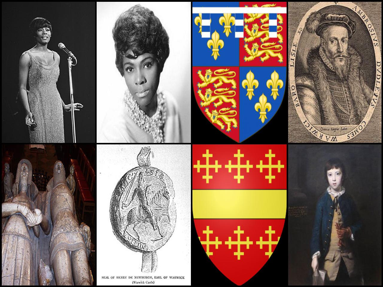 Famous People with surname Warwick