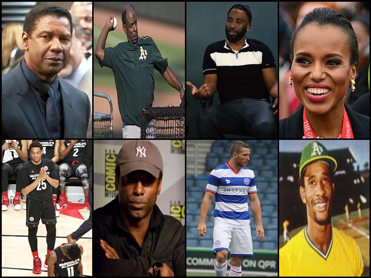 Famous People with surname Washington