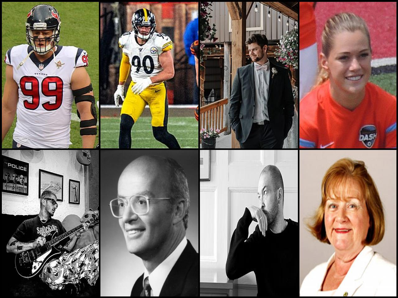 Famous People with surname Watt