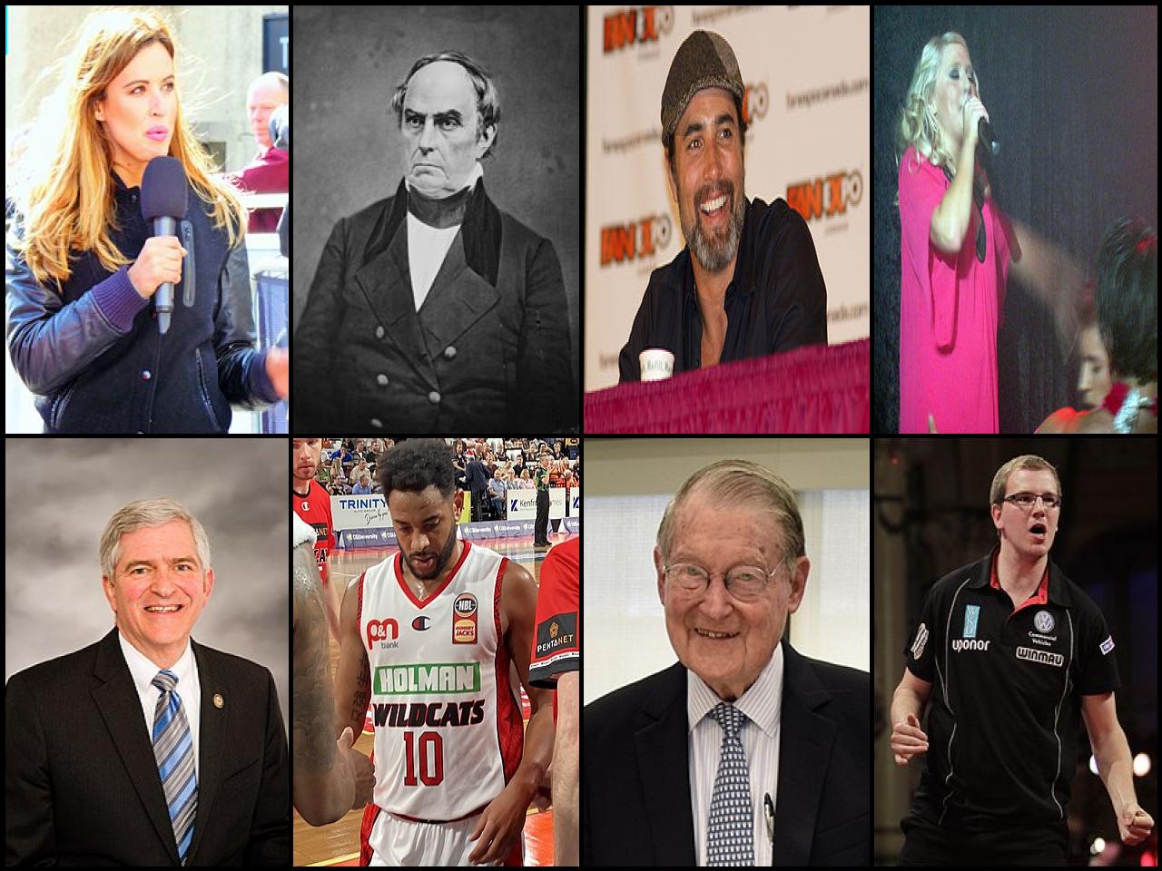 Famous People with surname Webster