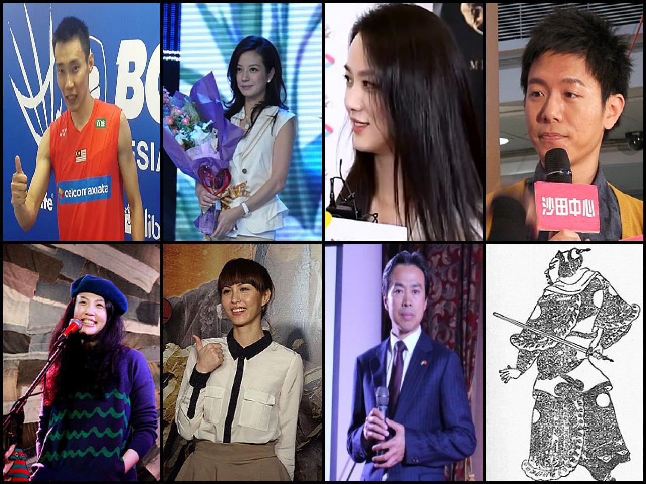 Famous People with surname Wei