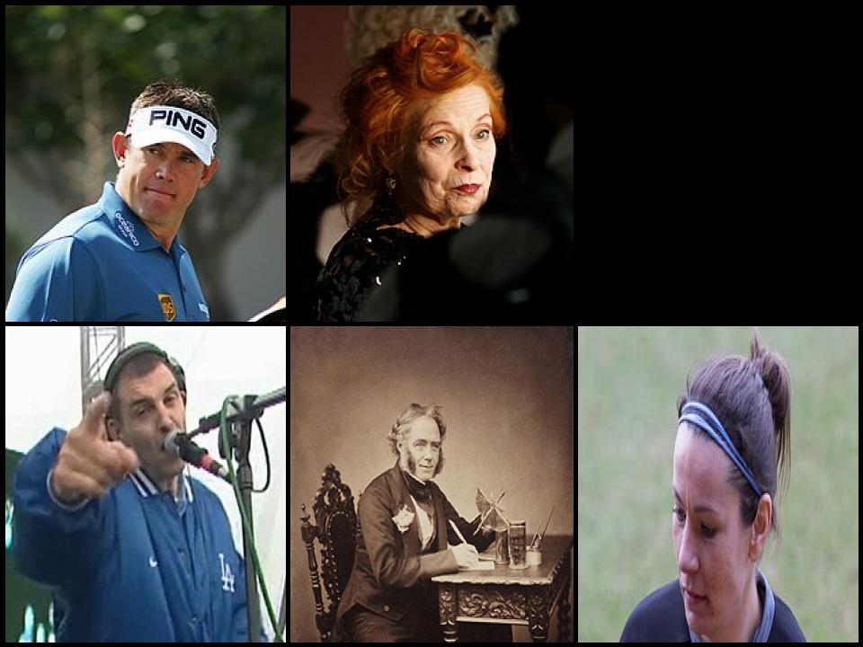 Famous People with surname Westwood