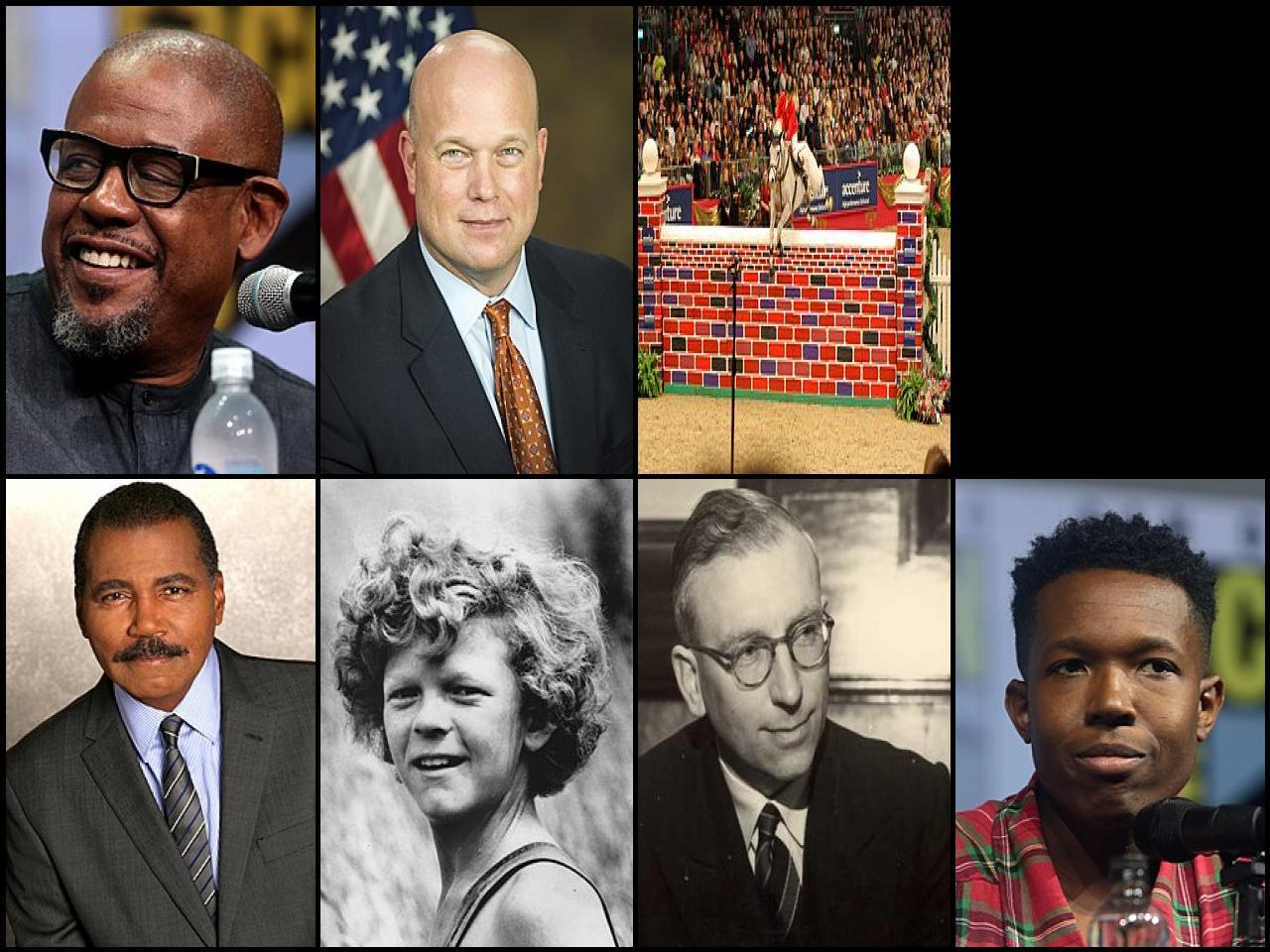 Famous People with surname Whitaker