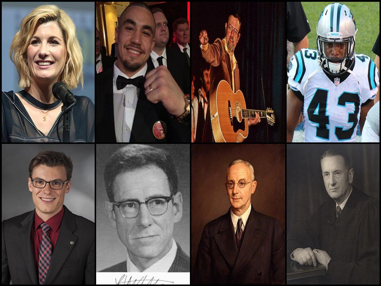 Famous People with surname Whittaker