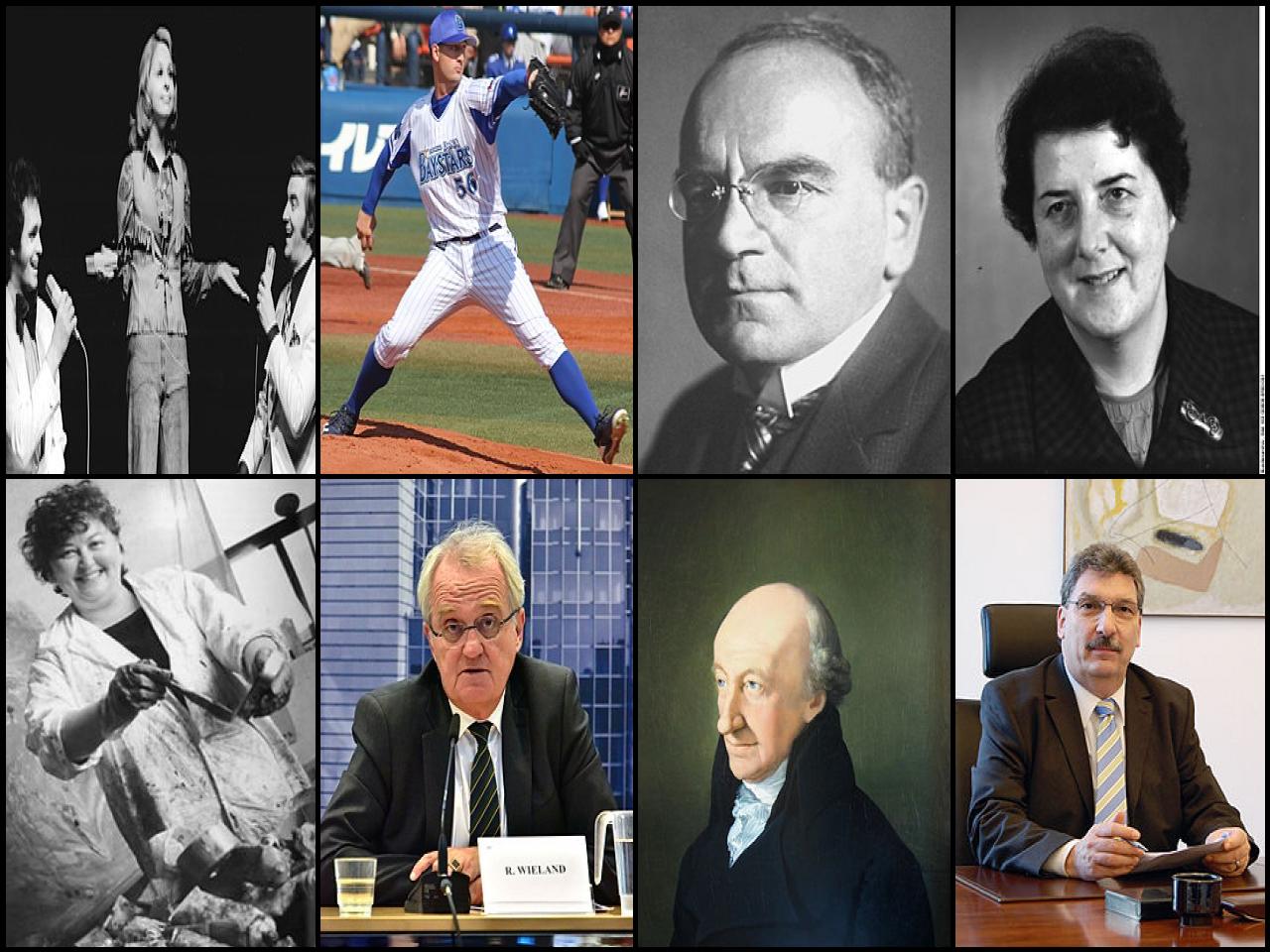 Famous People with surname Wieland
