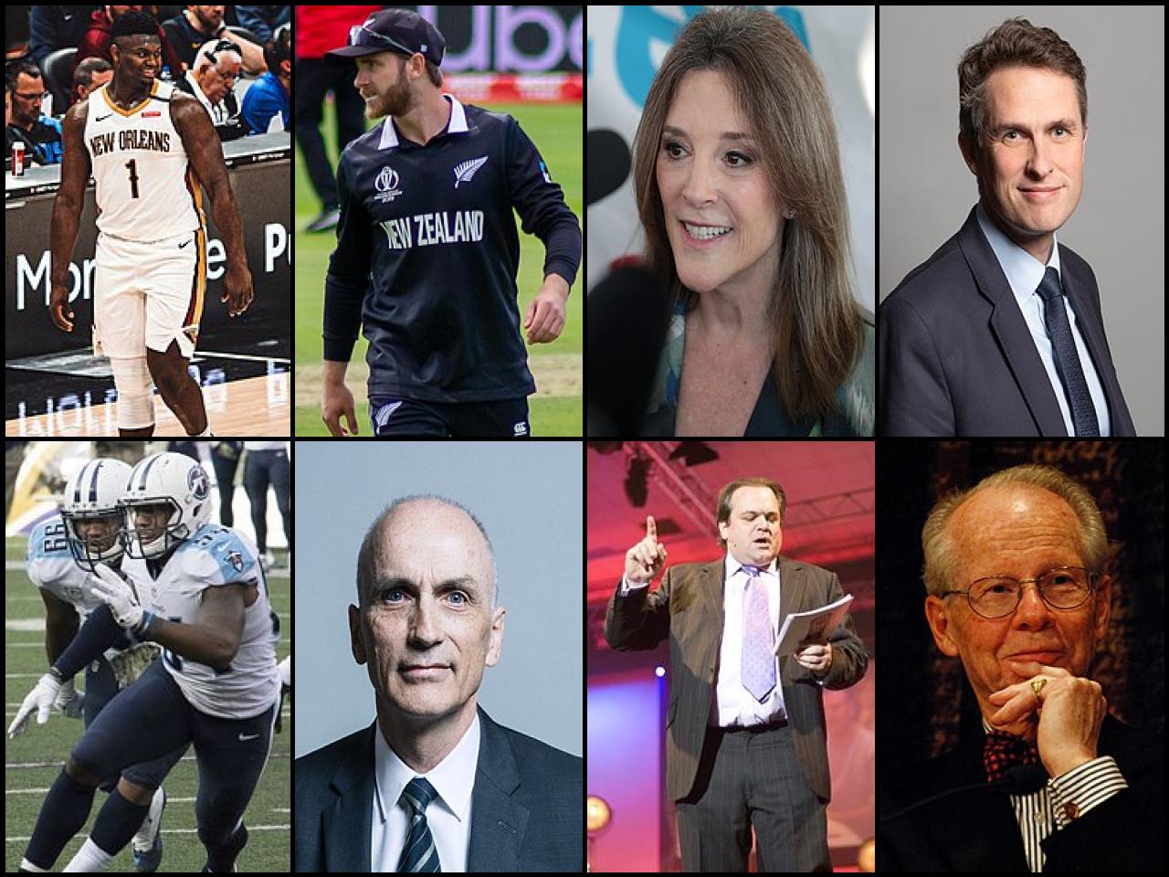 Famous People with surname Williamson