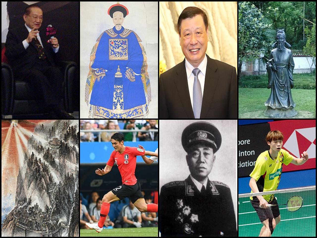 Famous People with surname Yong