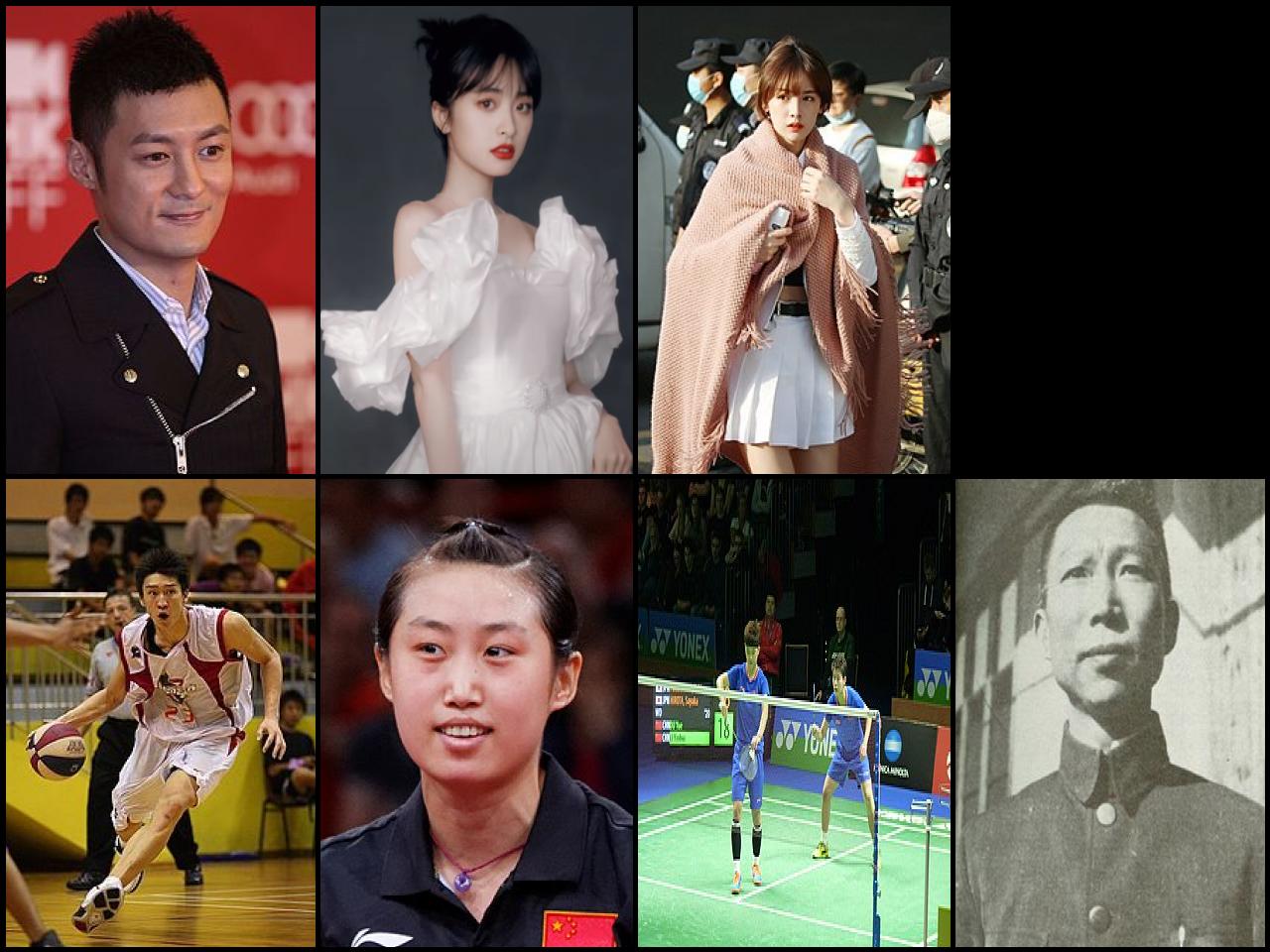 Famous People with surname Yue