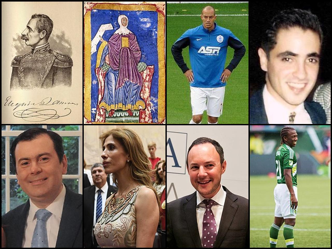 Famous People with surname Zamora