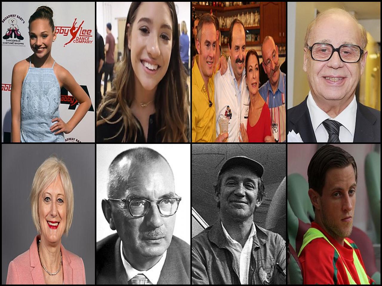 Famous People with surname Ziegler