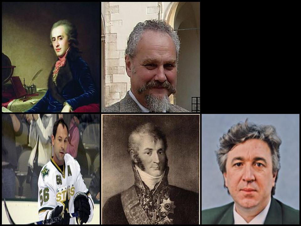 Famous People with surname Zubov
