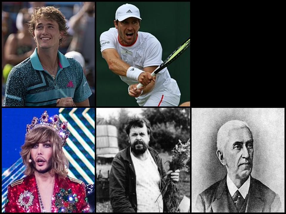Famous People with surname Zverev