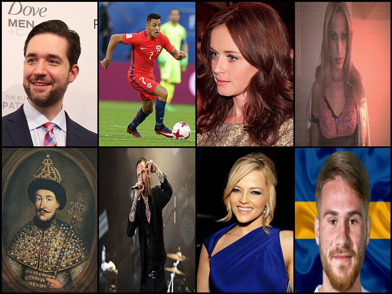 Famous People with name Alexis