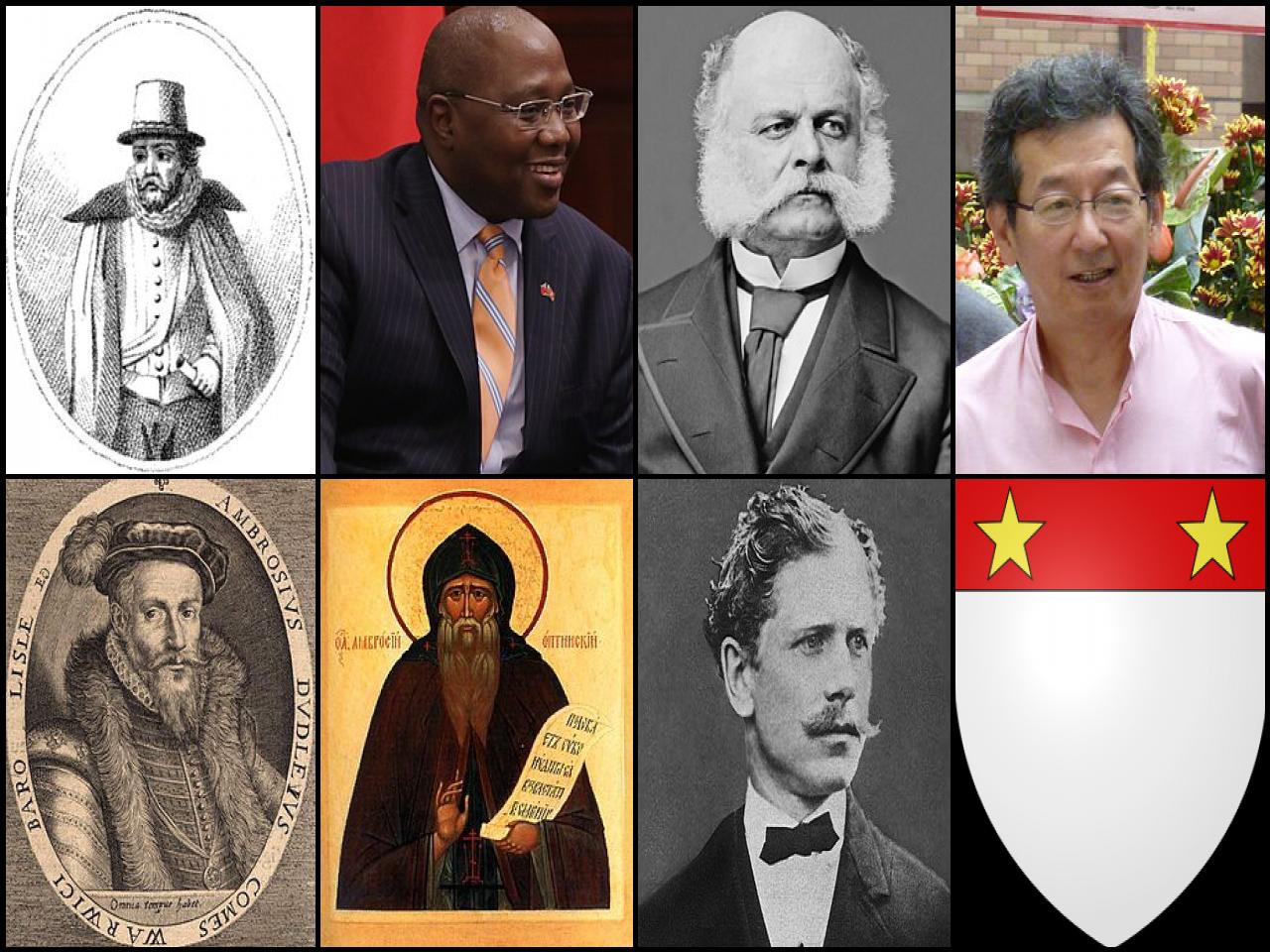 Famous People with name Ambrose