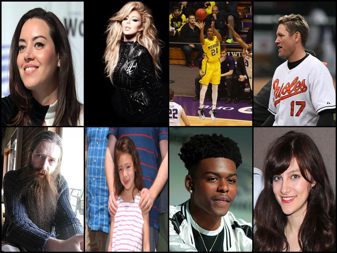 Famous People with name Aubrey