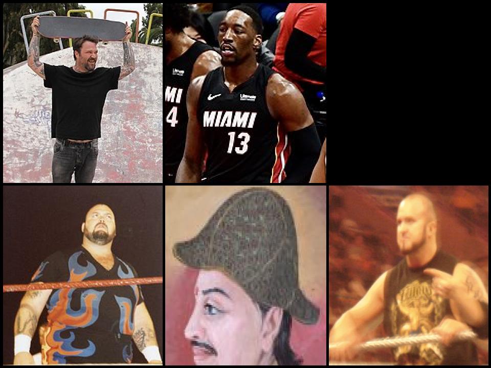 Famous People with name Bam