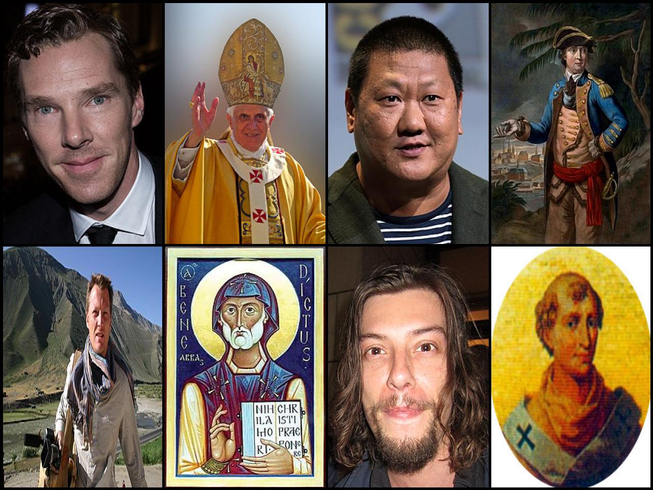 List of Famous people named <b>Benedict</b>
