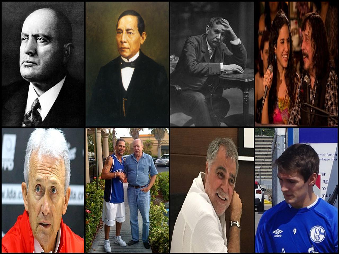List of Famous people named <b>Benito</b>