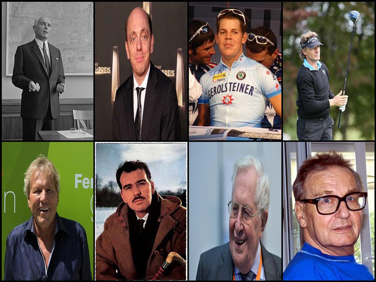 Famous People with name Bernhard