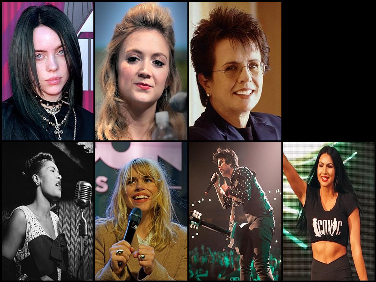 Famous People with name Billie