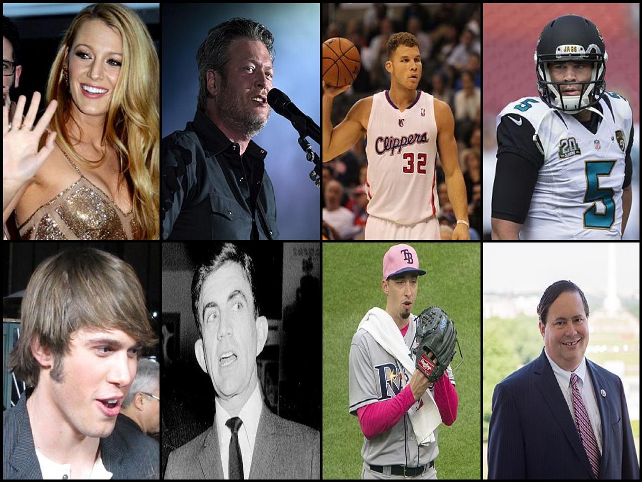 Famous People with name Blake