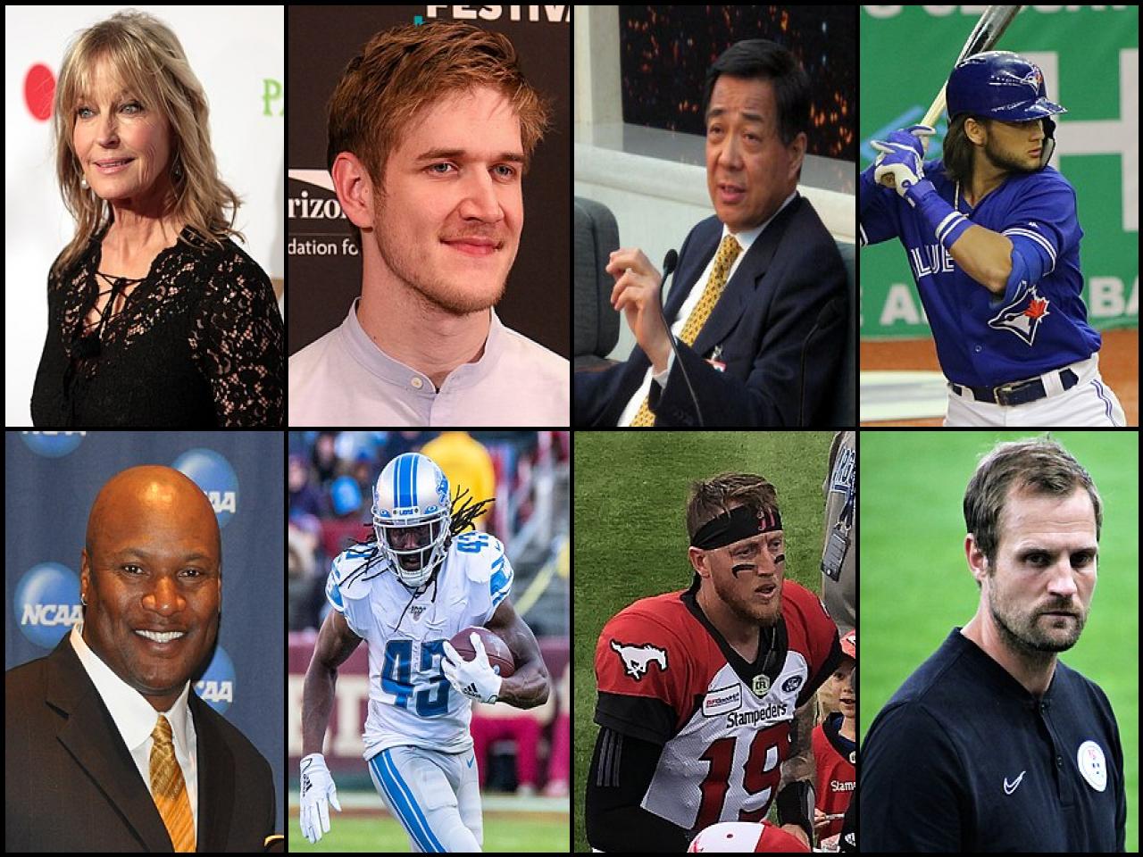 Famous People with name Bo