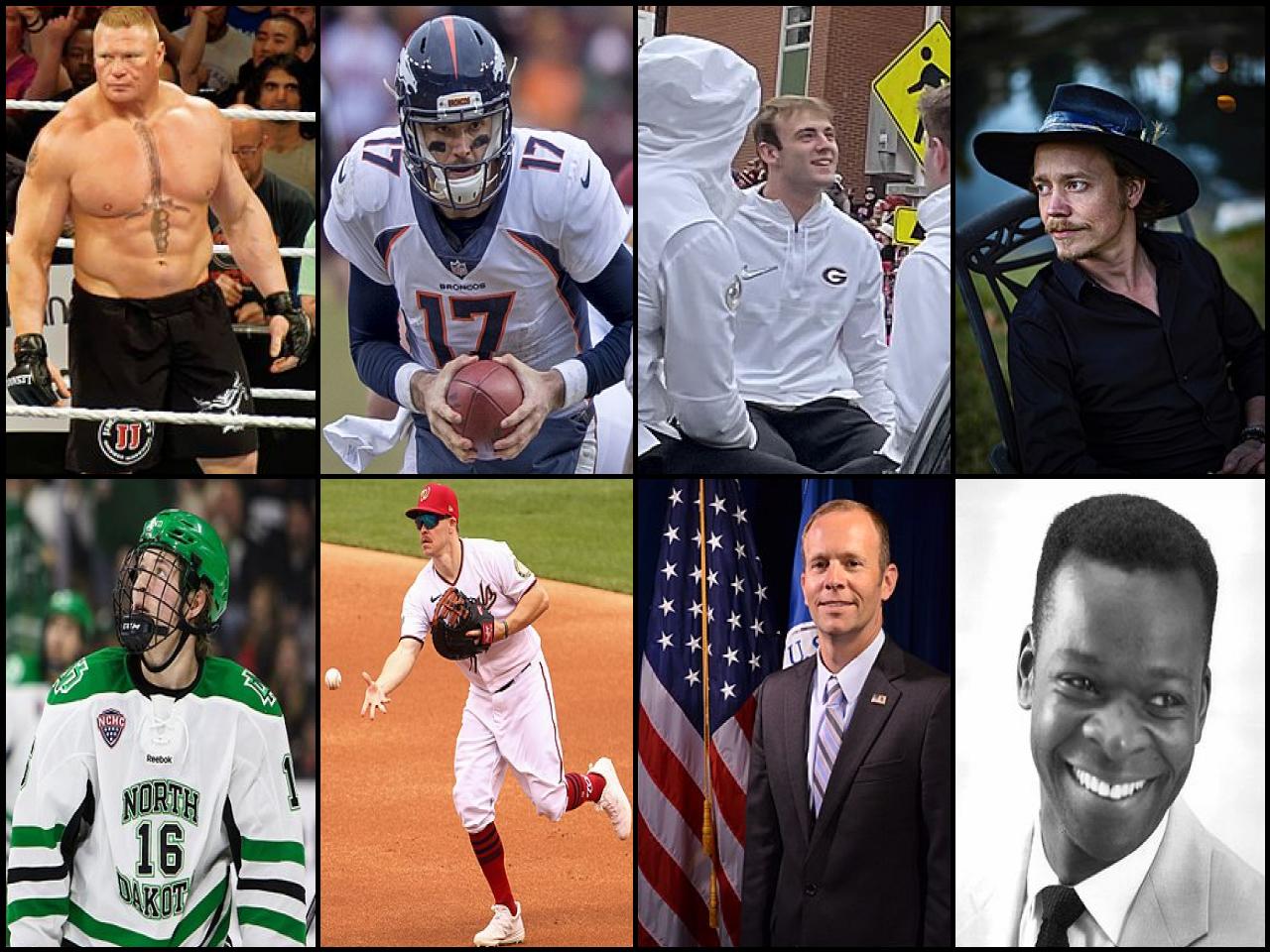 Famous People with name Brock