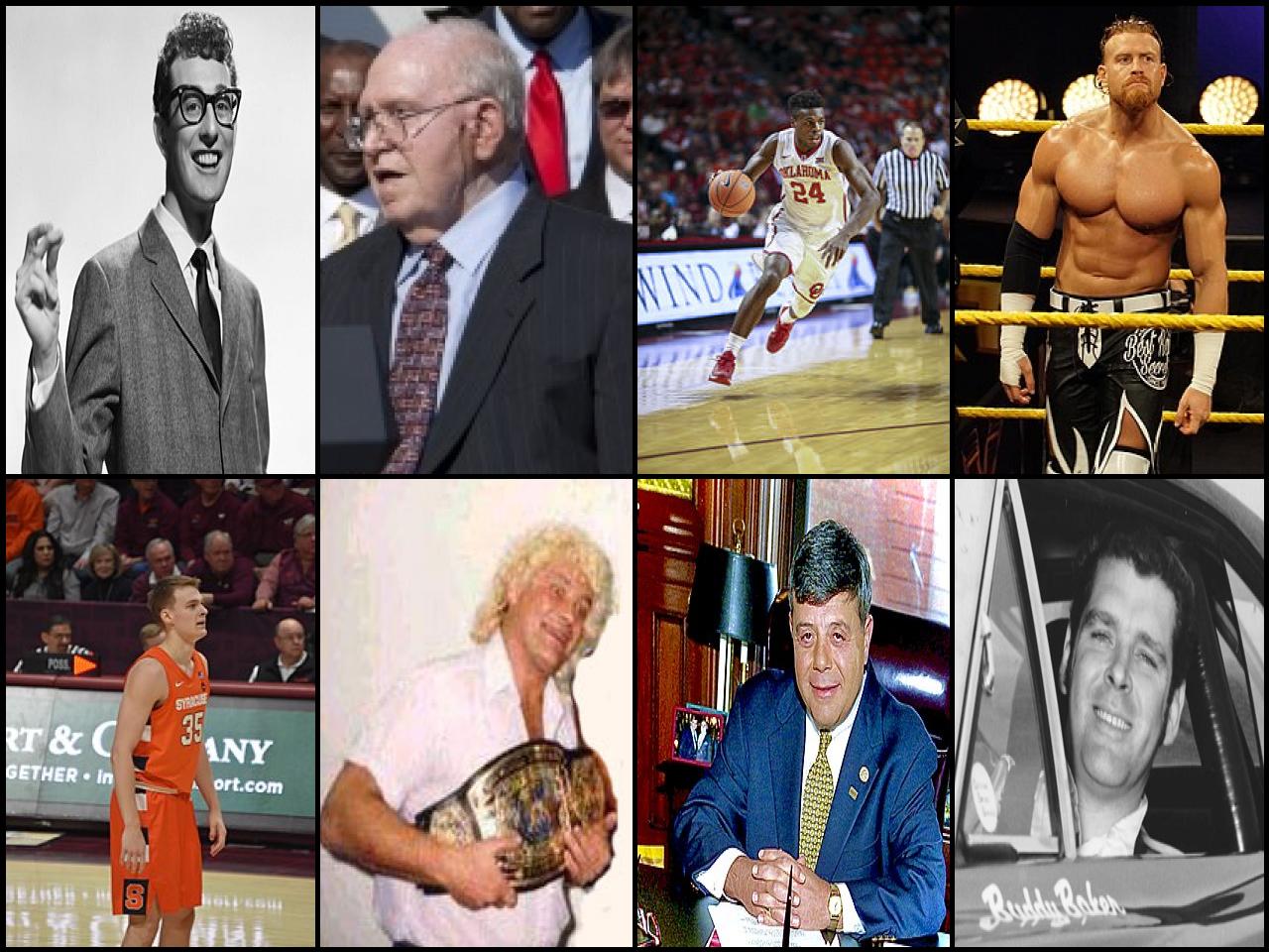 Famous People with name Buddy