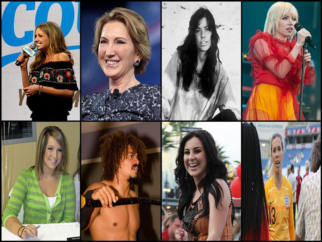 Famous People with name Carly