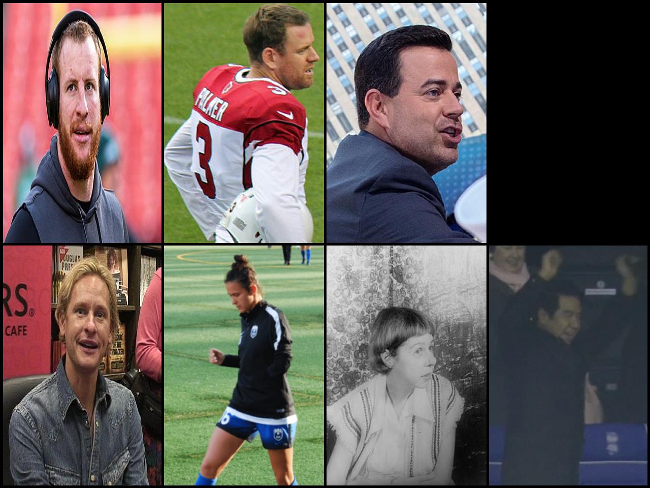 Famous People with name Carson