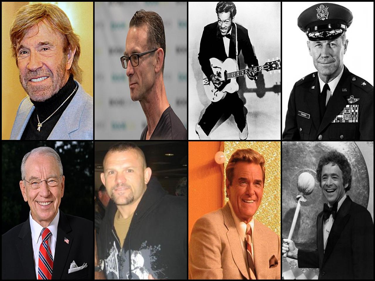 Famous People with name Chuck