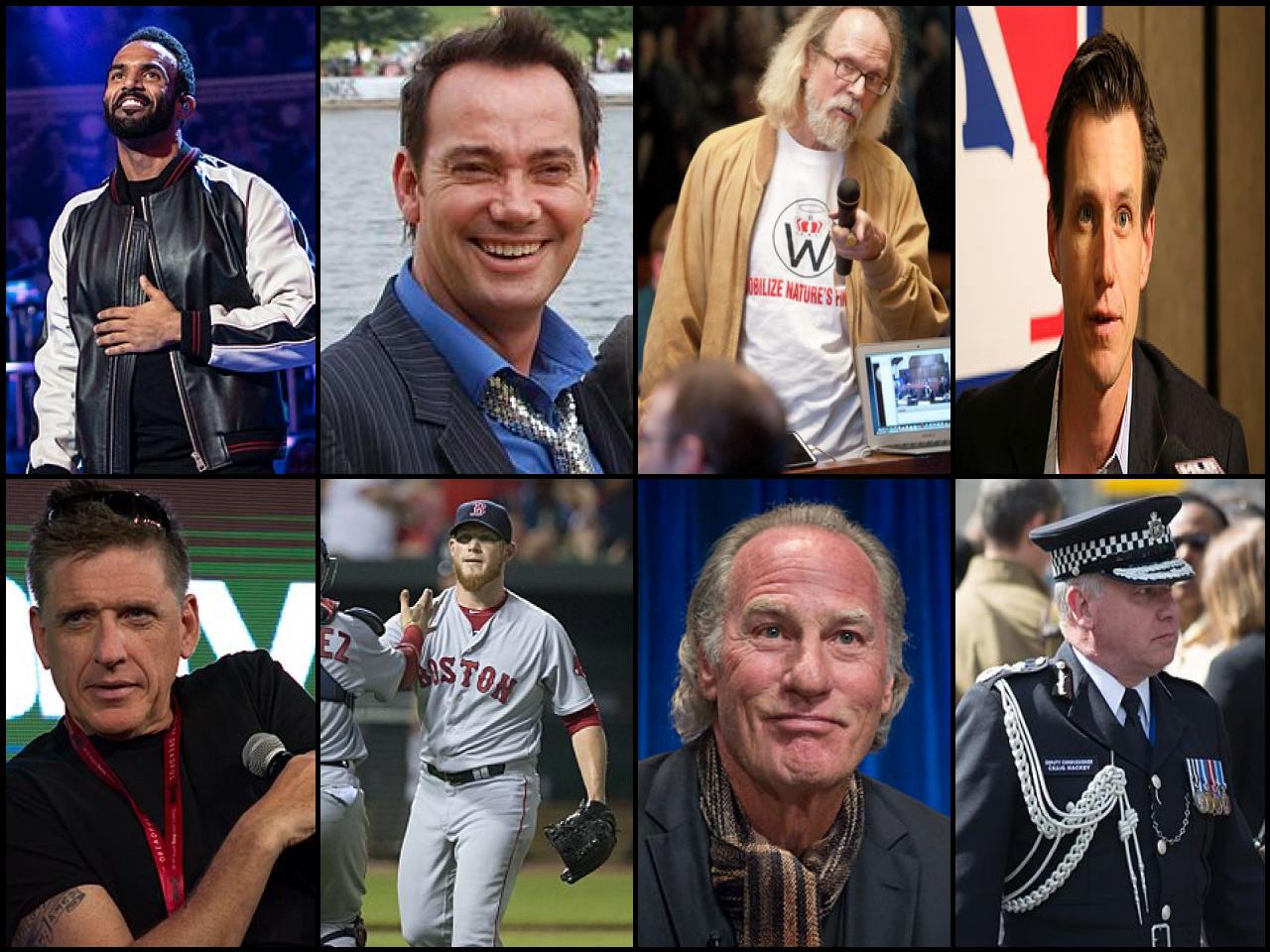 Famous People with name Craig