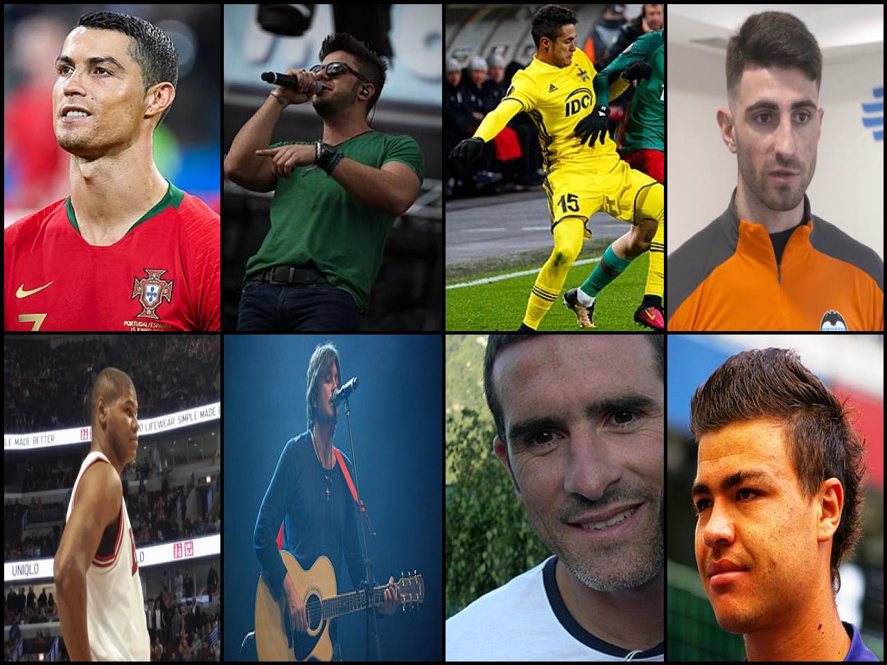 Famous People with name Cristiano