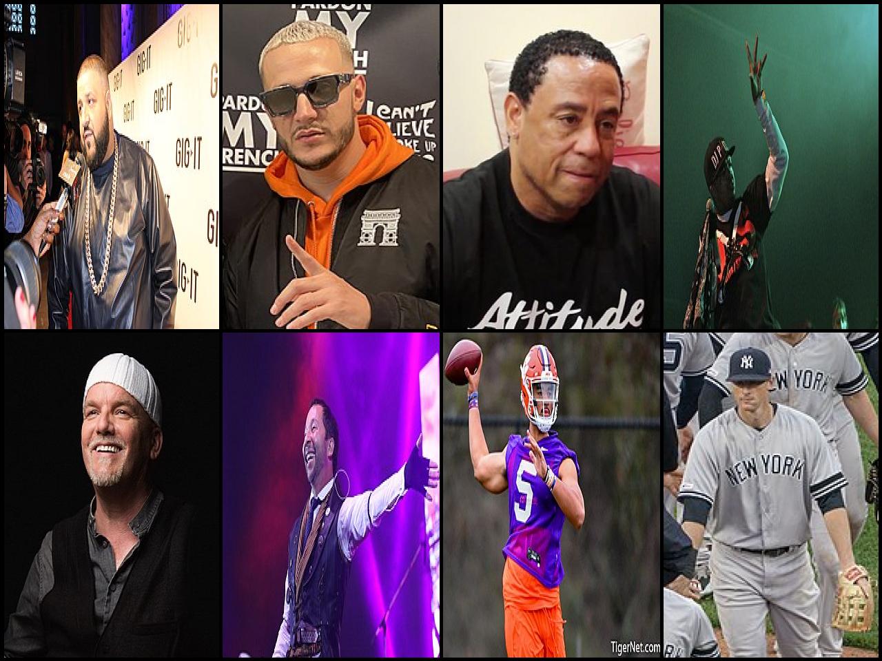 Famous People with name Dj