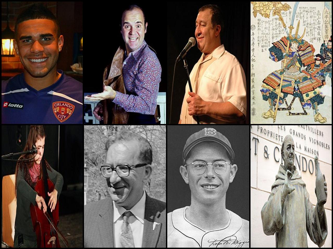 Famous People with name Dom