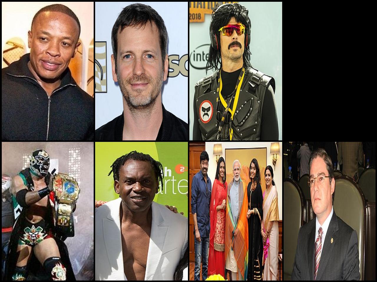 List of Famous people named <b>Dr</b>